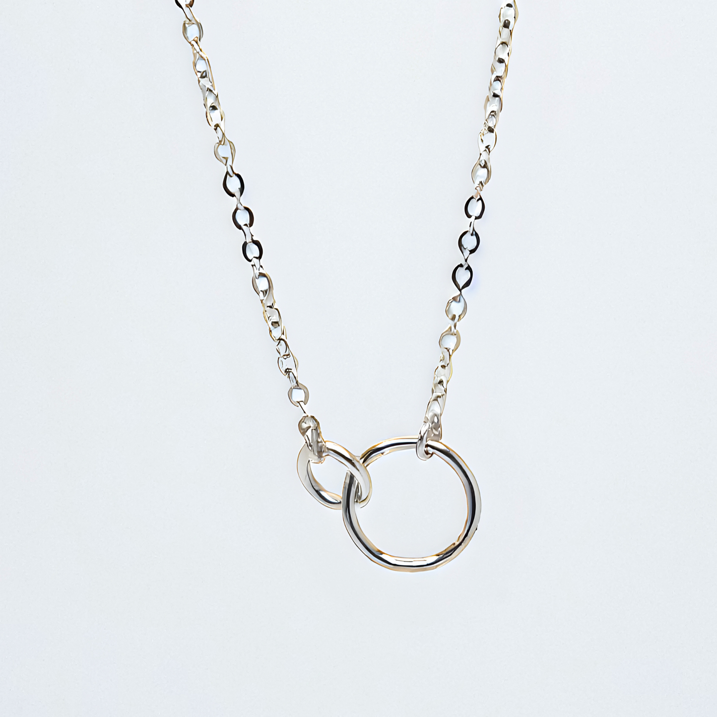 Double Circle Necklace