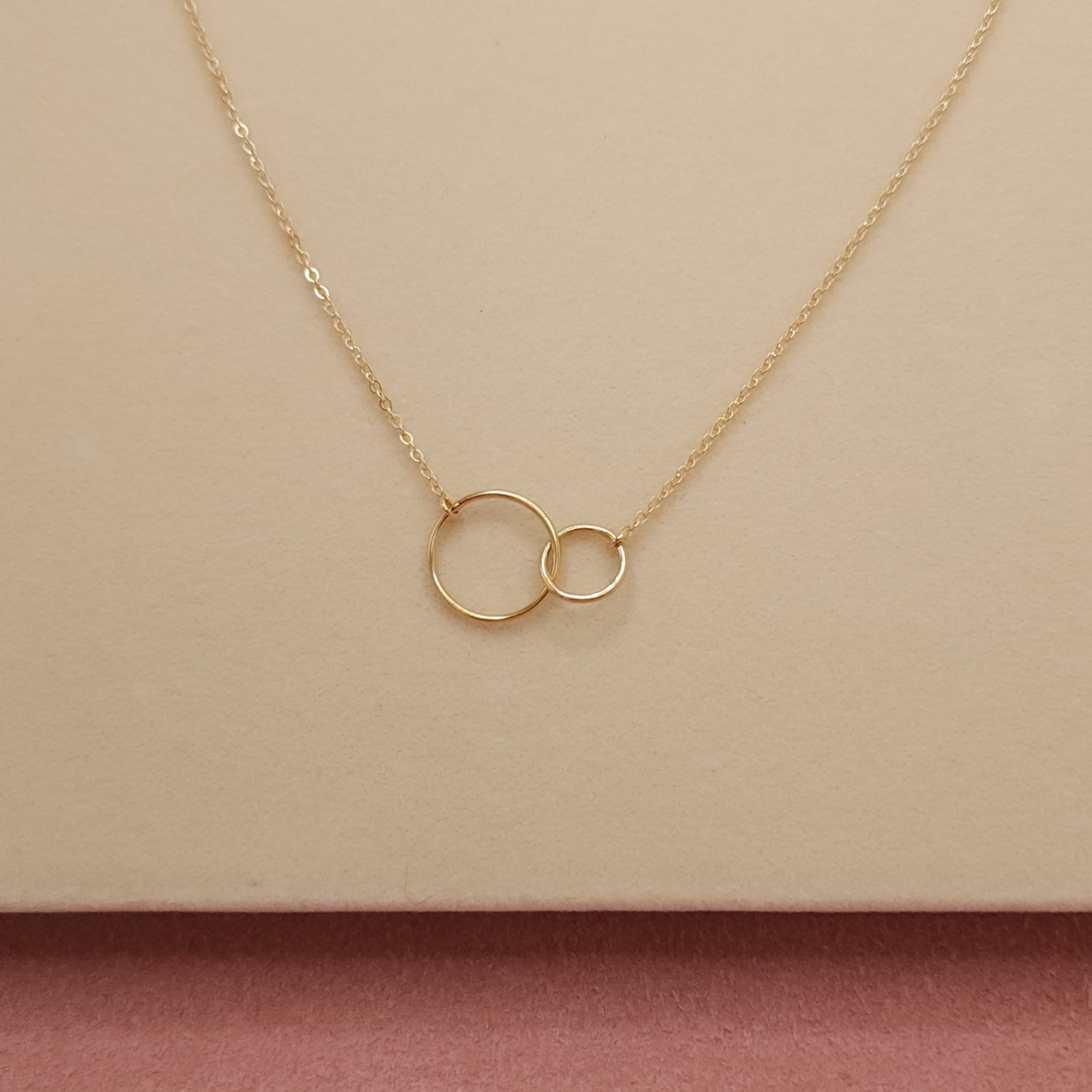 Double Circle Necklace